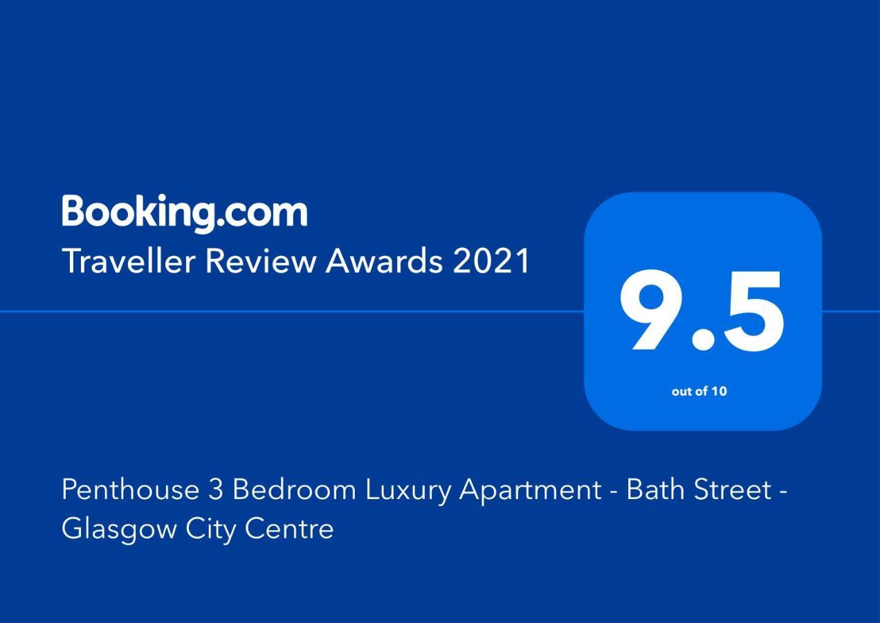 Penthouse 3 Bedroom Luxury Apartment - Glasgow City Centre Экстерьер фото